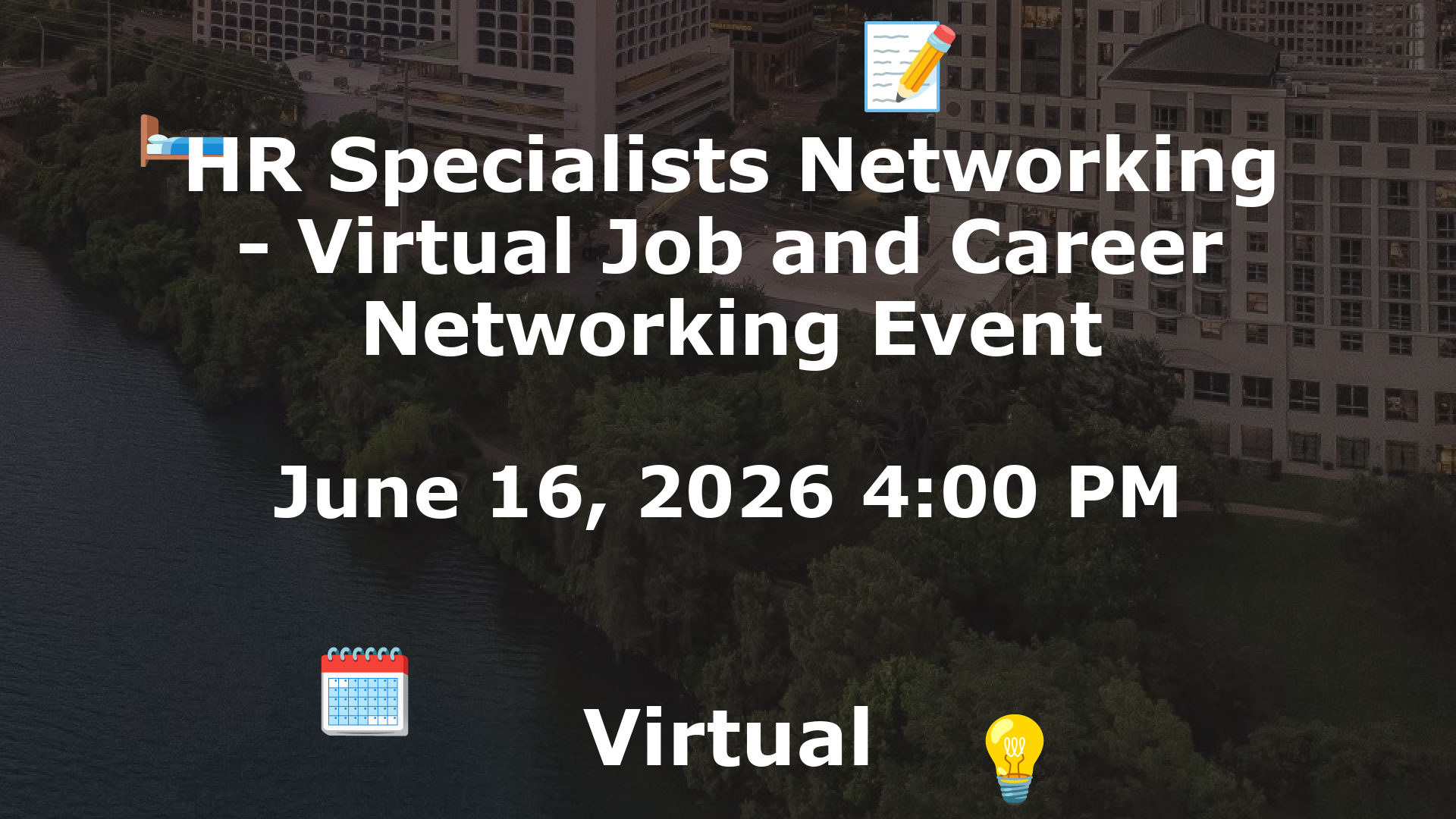 HR Specialists Networking - Virtual Job and Career Networking Event event image